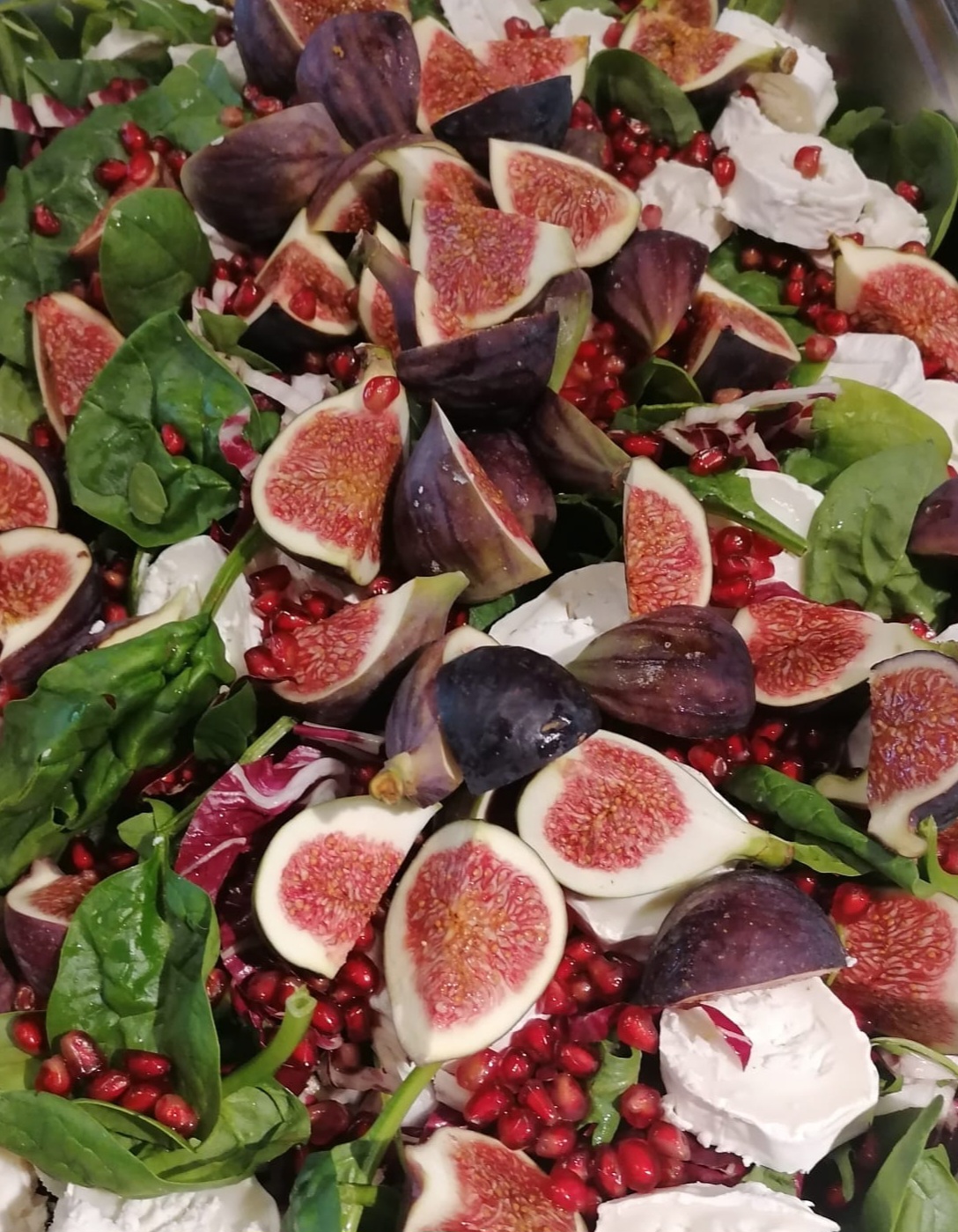 Feigen-Granatapfel-Salat